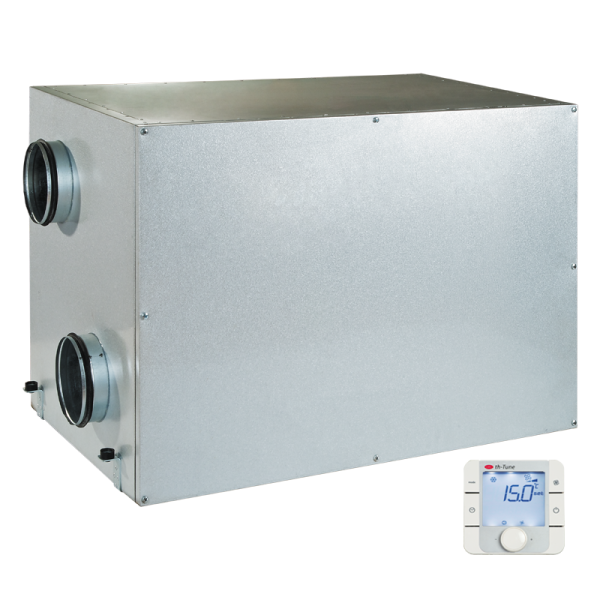 Приточно-вытяжная вентиляционная установка с рекуперацией Blauberg KOMFORT Roto EC LW2000-2 S17